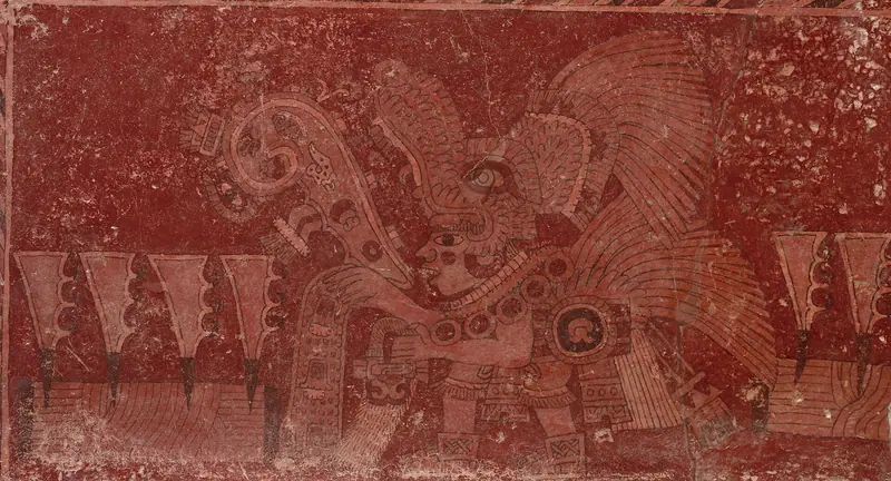 Apartment-compound murals by Unknown (Teotihuacan muralists)