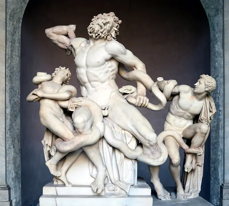 Laocoön and His Sons by Agesander, Athenodoros, and Polydorus