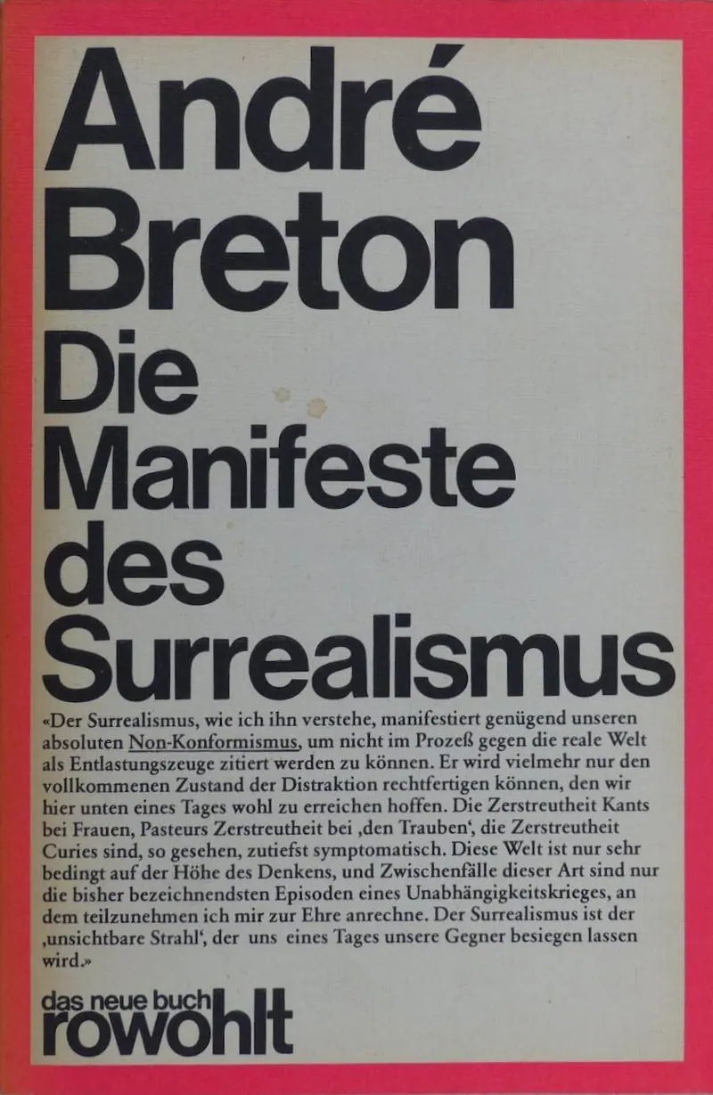 Surrealist Manifesto by André Breton