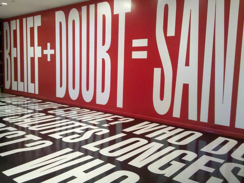 Untitled (Your body is a battleground) by Barbara Kruger