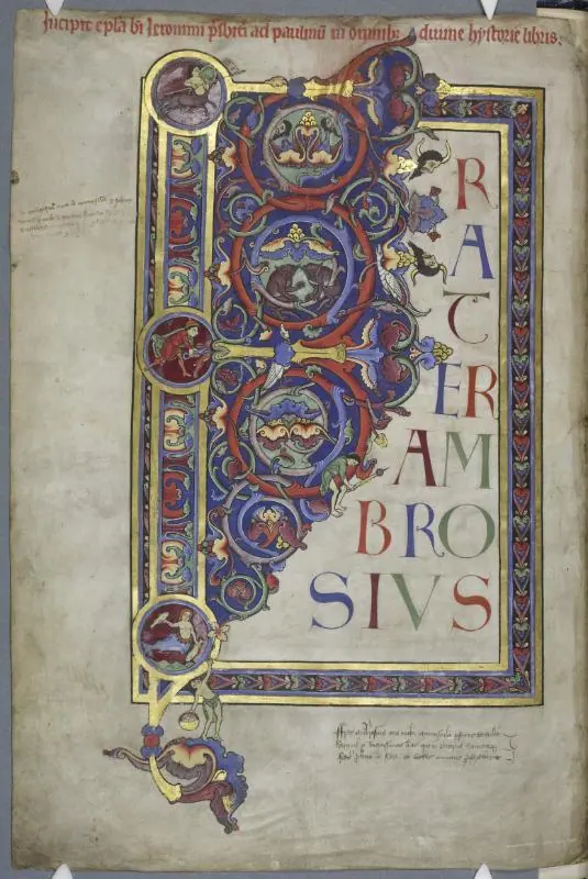 The Bury Bible by Master Hugo
