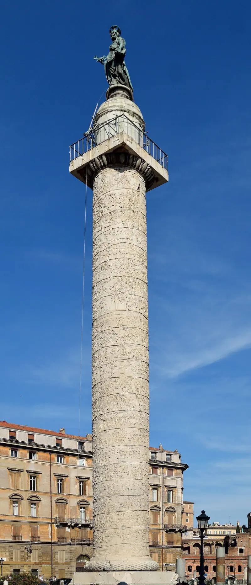 Trajan's Column helical frieze by Unknown (Trajan's Column sculptors)