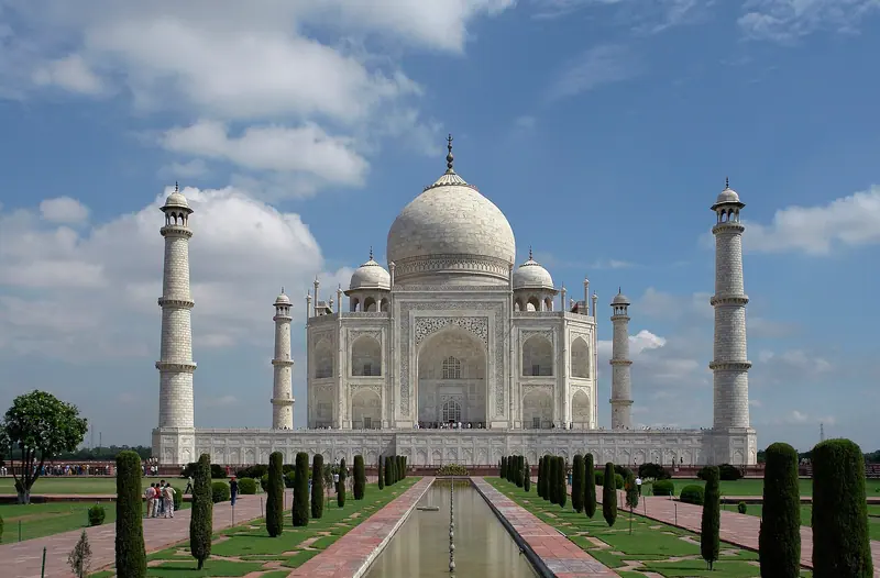 Taj Mahal complex by Unknown (Taj Mahal artisans)